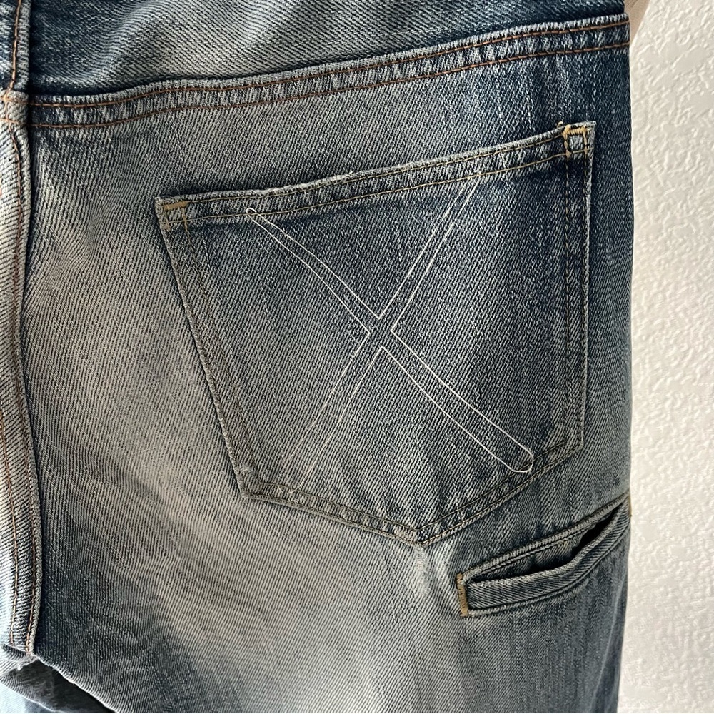 ORIGINAL FAKE sz 1 US sz 31-32 Blue Denim Jeans 2009 Japan KAWS